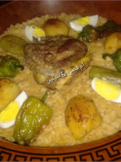 صورة لوصفة شخشوخة الظفر باللحم