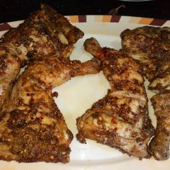 A picture of Chicken steam roast restaurant special recipe.