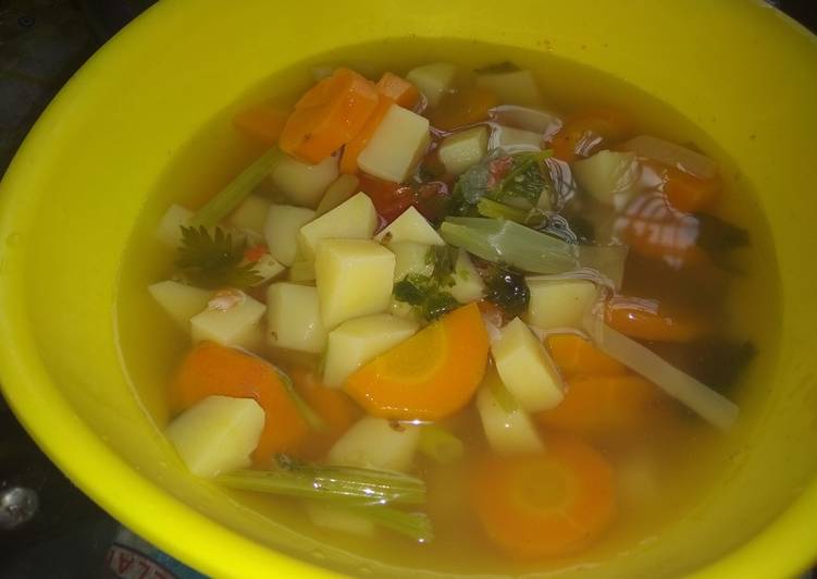 Sayur sop simple