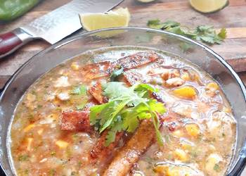 Fast Cooking Methods Green Chicken Chili Delicious Perfect