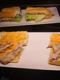 Una foto de Bocadillos de sobras de pollo