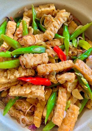 Foto resep Tumis Buncis Tempe