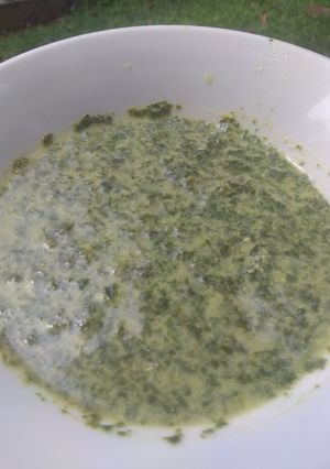 Foto resep Daun ubi tumbuk / daun singkong tumbuk