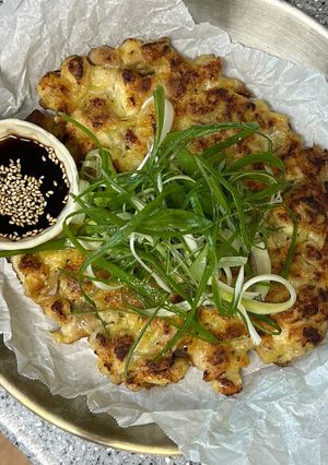 Hình của món Chicken Pancake 🥞.
