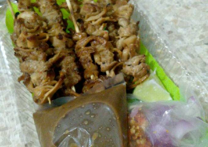 Langkah Mudah untuk Membuat Sate jamur tiram simple, Lezat Sekali