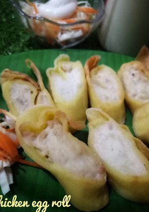 Foto resep Chicken egg roll ala hokben