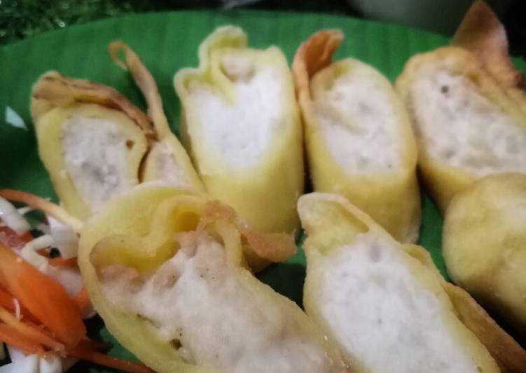 Chicken egg roll ala hokben