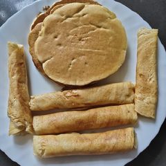 A picture of Banana Rolled Pancake.