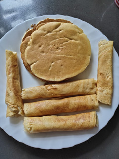 A picture of Banana Rolled Pancake.