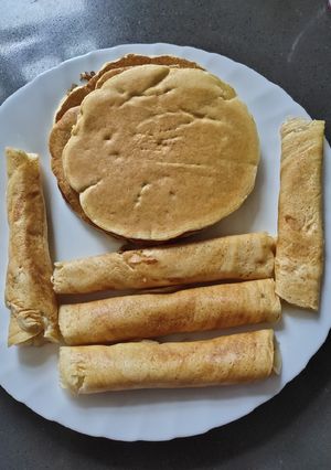 A picture of Banana Rolled Pancake.