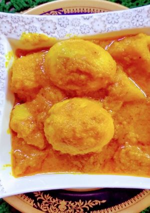 হাঁসের ডিম কষা (hanser dim kosha recipe in Bengali) রেসিপির প্রধান ছবি