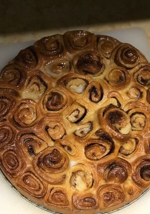 Cinnamon rolls-fahéjas csiga recept fotója