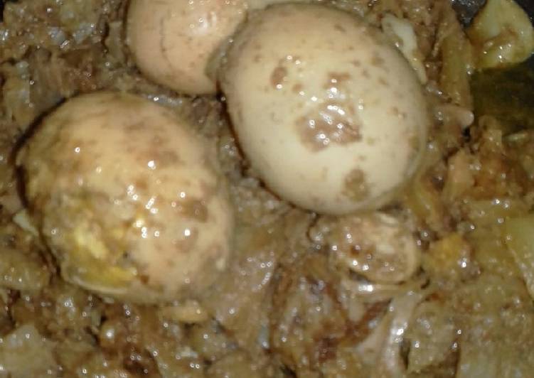 Resep Gudeg n telur bulat, Enak