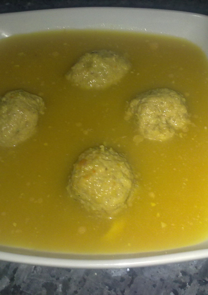 Una foto de Caldo con pelotas