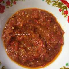 A picture of SAMBAL LALAP ala Sari Laut Mas Darwis Samarinda.