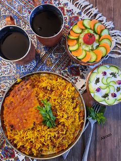عکسی از دستور هویج پلو