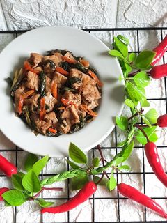 Foto resep Tumis Sawi Tahu Bumbu Kecap