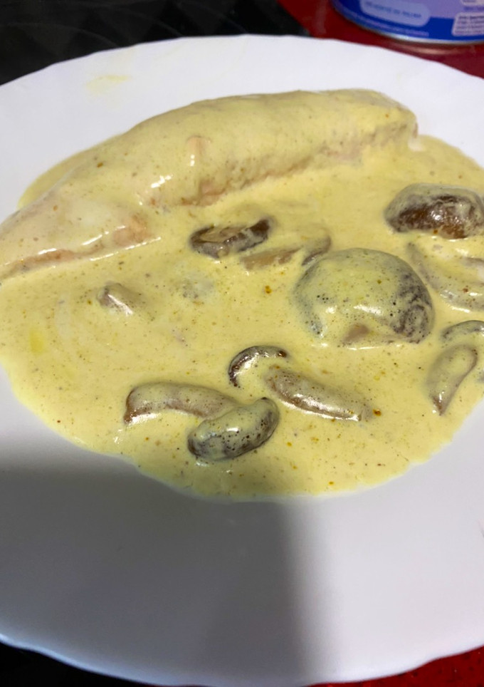 Una foto de Lomo de salmón al curry