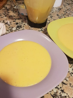 Una foto de Crema de calabacín