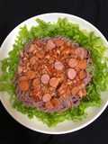 Spaghetti eatclean (bún gạo lứt)