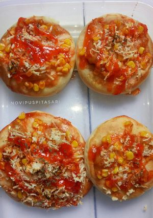 Foto resep Pizza sosis jagung