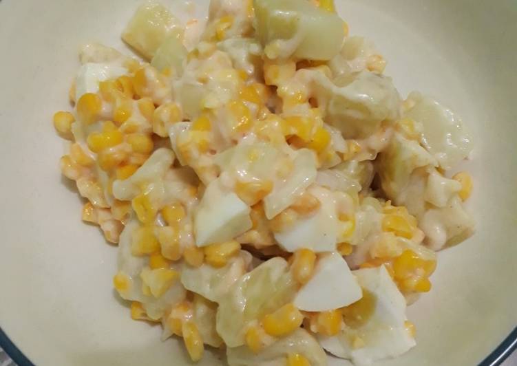 Resep Potato Salad Super Yummy 😋 Enak Banget