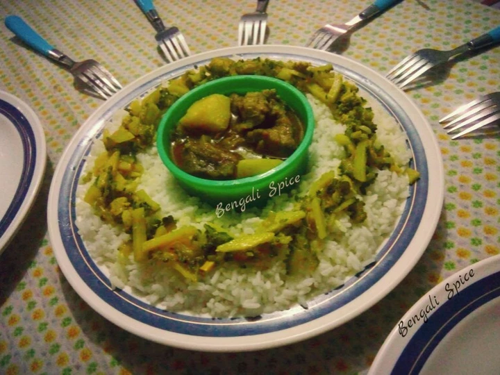 Easy Ways Prepare Recipes Bitter Melon with Hilsa fish egg fry/ Bengali- Korola Bhaji the Can Spoil the Tongue Really Delicious.