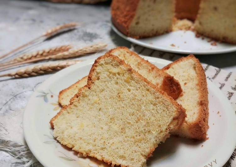 BANANA CHIFFON Cake Ori #MenuSehatAnak