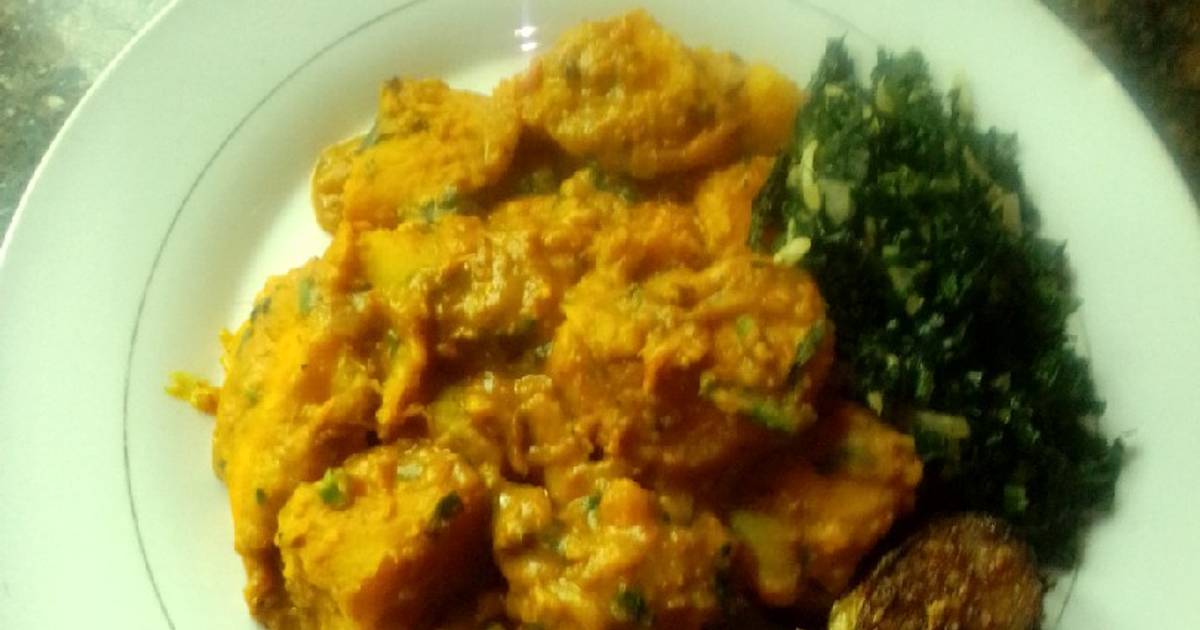 Yam and sweet potato porridge Recipe by Chinny's Kitchen Cookpad
