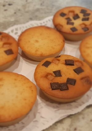 Una foto de Mini bizcochos de nata