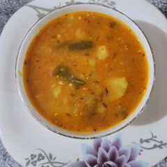 Jeera aloo bhaji A picture of Jeera aloo bhaji.