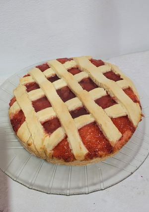 Una foto de Pastafrola de membrillo