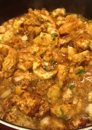 A picture of Easy chicken tacos.