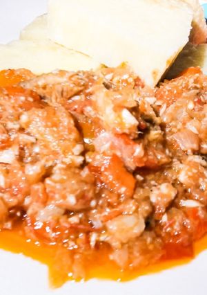 A picture of Eggplant sauce.