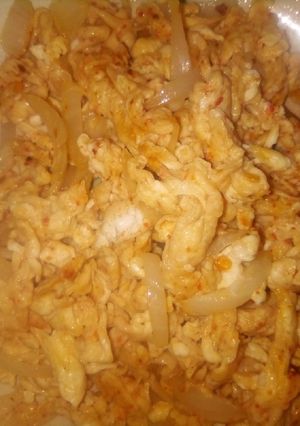 A picture of Scrambled eggs.