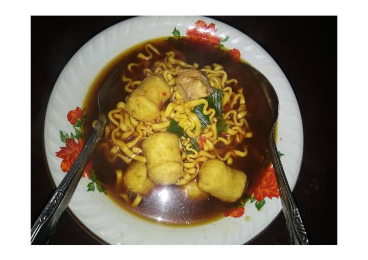 Langkah Mudah untuk Membuat 🍜Mie Otak² Kuah Bakso🍜 yang Bikin Ngiler