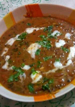A picture of Dal Makhni.