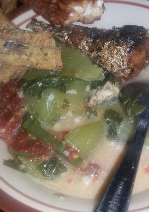 Foto resep Bobor mbayung(daun kacang panjang)