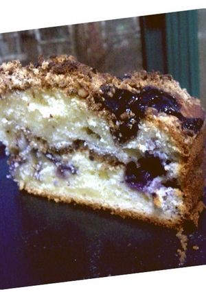 Foto resep Blueberry crumble cake
