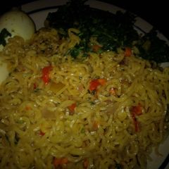 A picture of Noodle's delight.