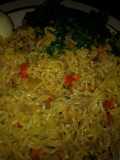 A picture of Noodle's delight.