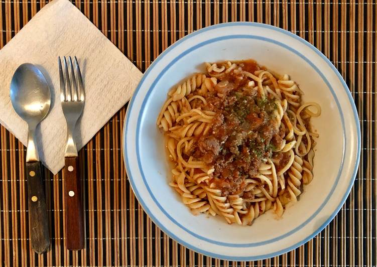 Spaghetti a la Bolognesa