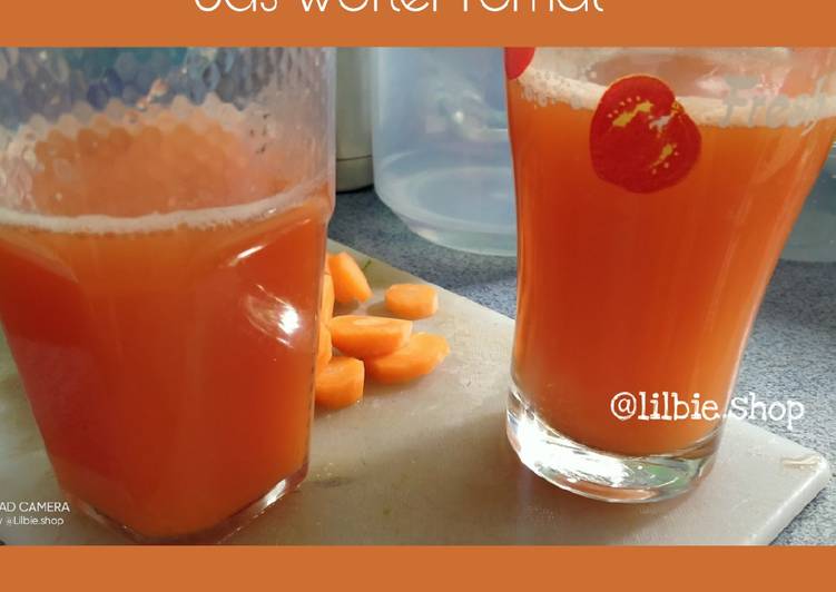 Cara Gampang Membuat Jus Wortel Tomat yang Enak