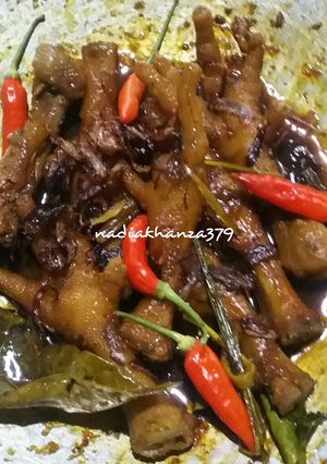 Foto resep Ceker ayam kecap