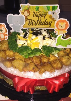 Foto resep Kue ulangtahun modern