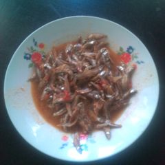 A picture of Stewed omena special with milk.