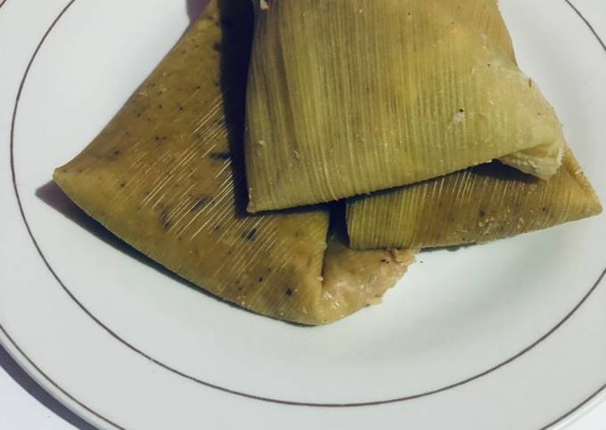 Tamales de elote Receta de Perla Jarm- Cookpad