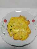 Telur dadar tempe