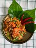 ข้าวผัดแกงกุ้งอินเดีย Prawn Rogan Josh