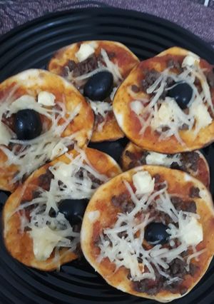 صورة لوصفة ميني بيتزا